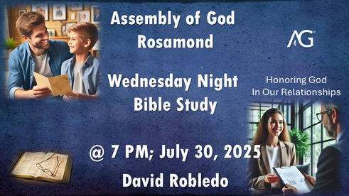 Bible Study 7.30.2025